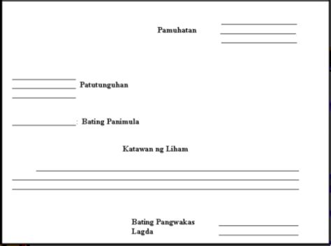 liham format.